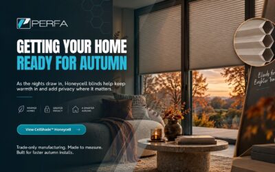 Honeycell Blinds for Autumn: Capitalising on Seasonal Thermal Demand